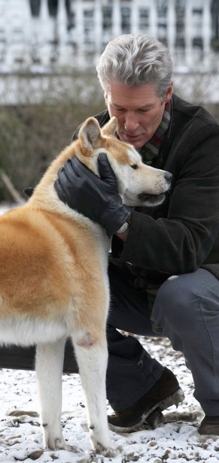 Hachi and Richard Gere