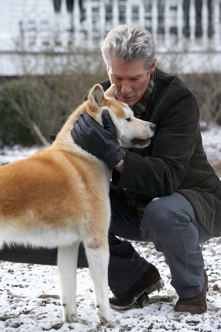 Hachi and Richard Gere